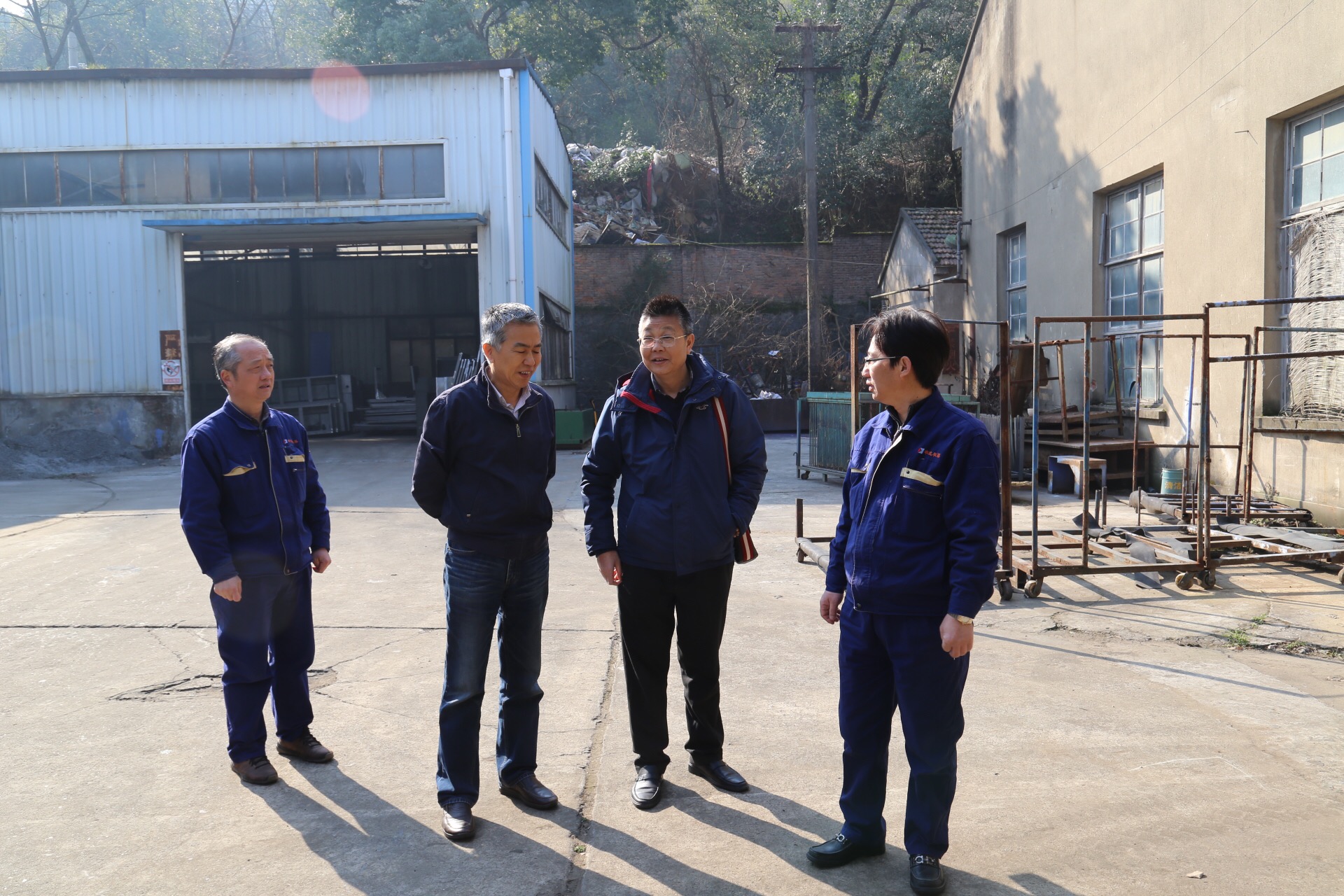 省國資委外派監(jiān)事會(huì)方建平主席調(diào)研申達(dá)機(jī)器