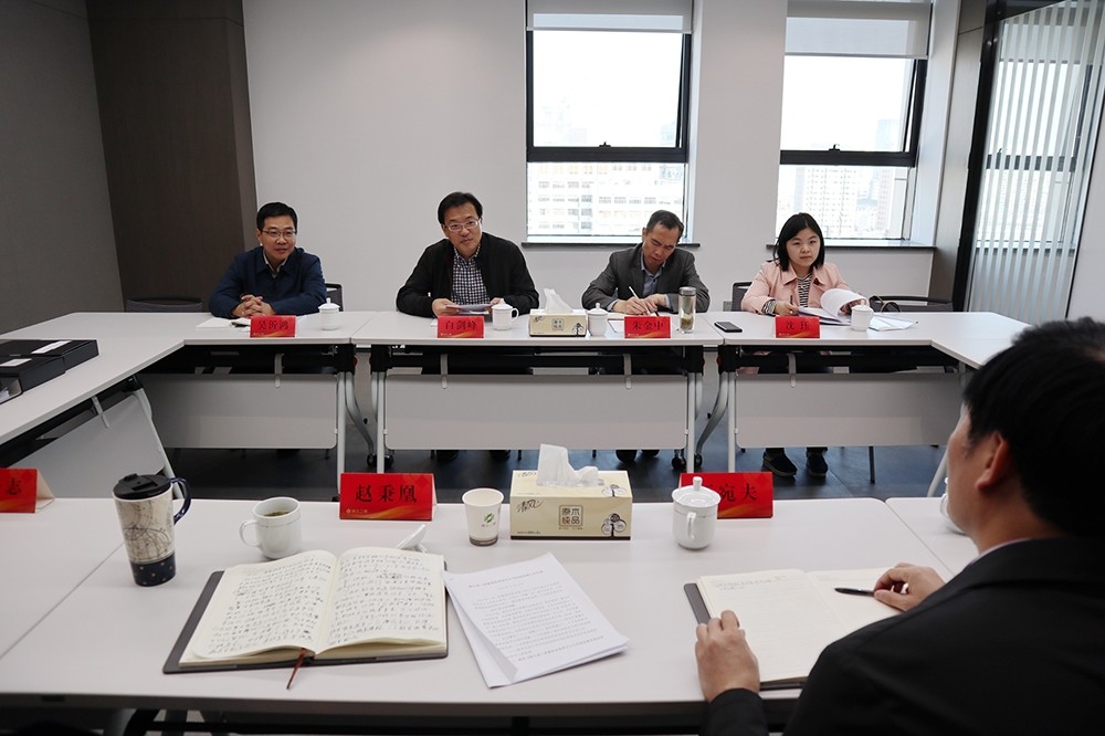 省國資委領導調(diào)研二輕集團紀檢監(jiān)察工作