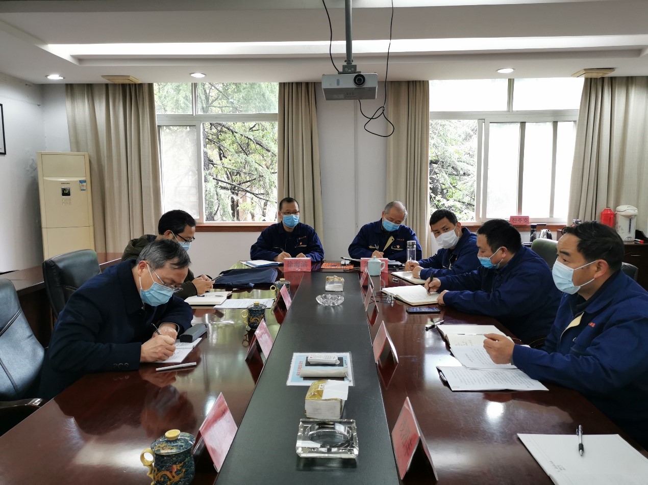 集團(tuán)公司黨委書(shū)記、董事長(zhǎng)虞岳明赴申達(dá)公司調(diào)研指導(dǎo)工作