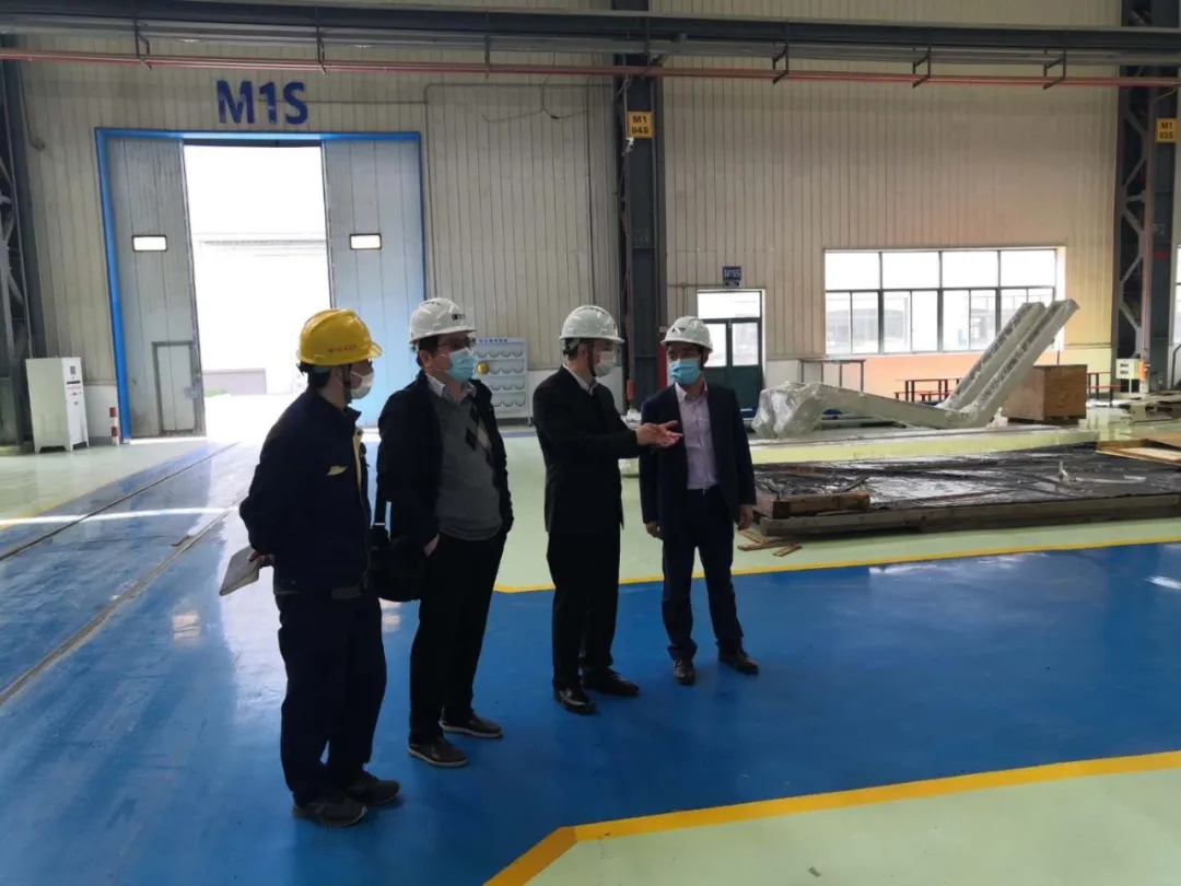 集團(tuán)公司黨委委員、副總經(jīng)理酈幾寧一行赴德清申達(dá)調(diào)研指導(dǎo)