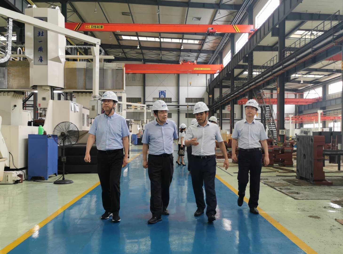 浙江大學(xué)工研院院長(zhǎng)趙榮祥赴德清申達(dá)公司洽談合作事宜