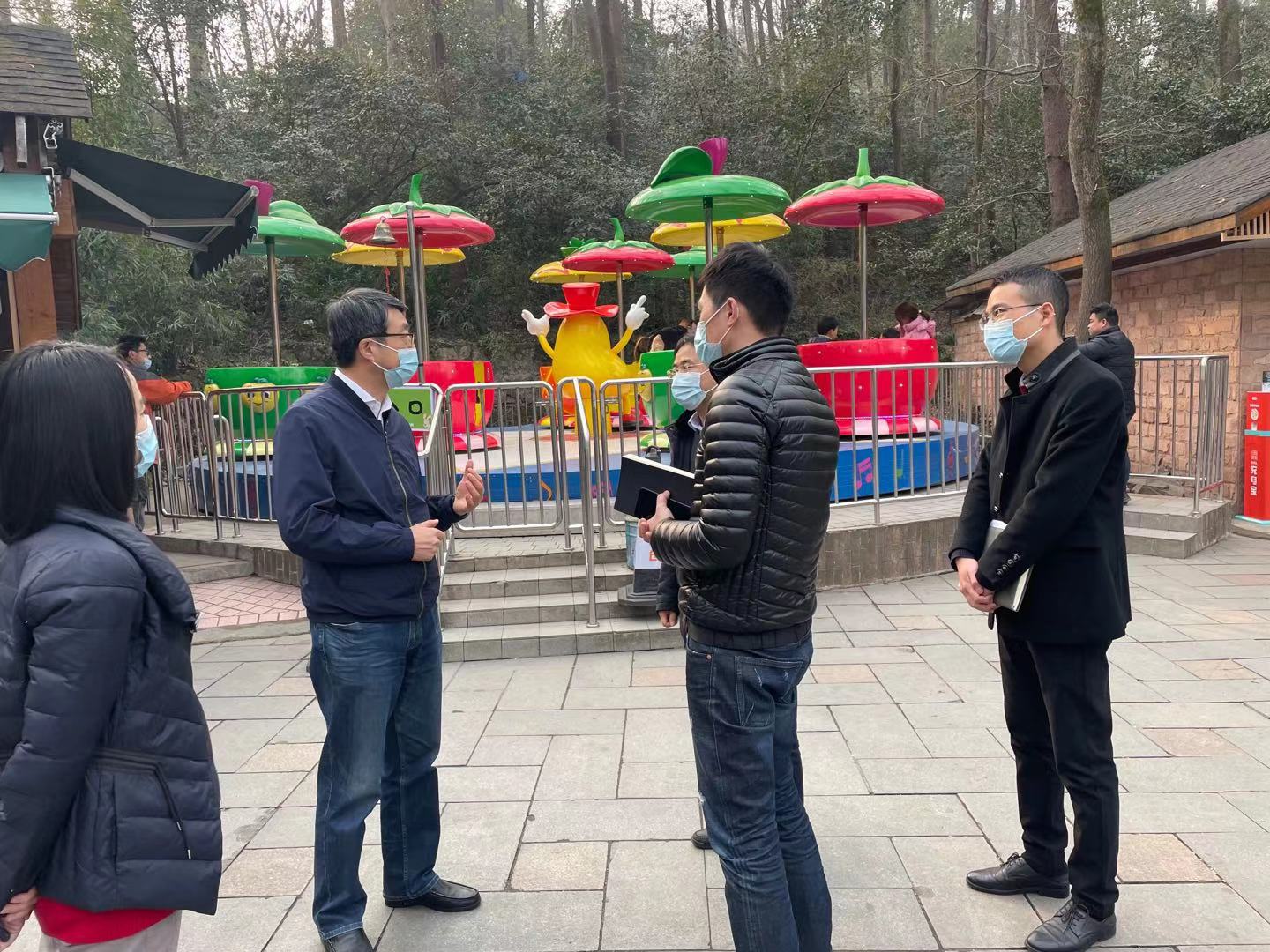 吳敏赴哎喲藝創(chuàng)檢查安全生產(chǎn)、疫情防控工作